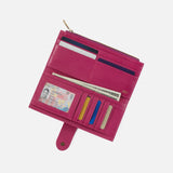 Hobo Dunn Continental Wallet Cactus Flower