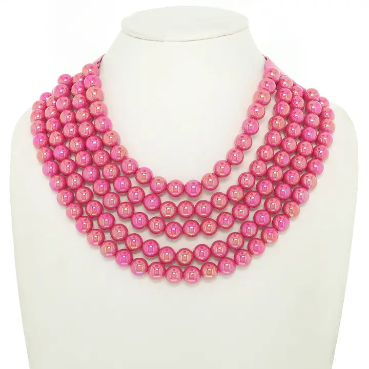 Signature Strand Metallic Necklaces
