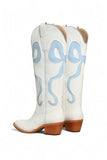 Ruby Bow Boot White/Light