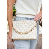 Caroline Hill Ariana Crossbody Pearl DQ