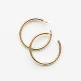 Michelle McDowell Estonia Earrings Shiny Gold