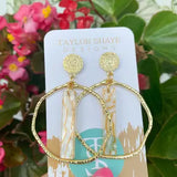 Taylor Shaye Carrie Stick Hoops