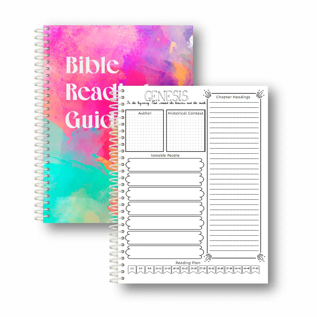 Bible Reading Guide Watercolor