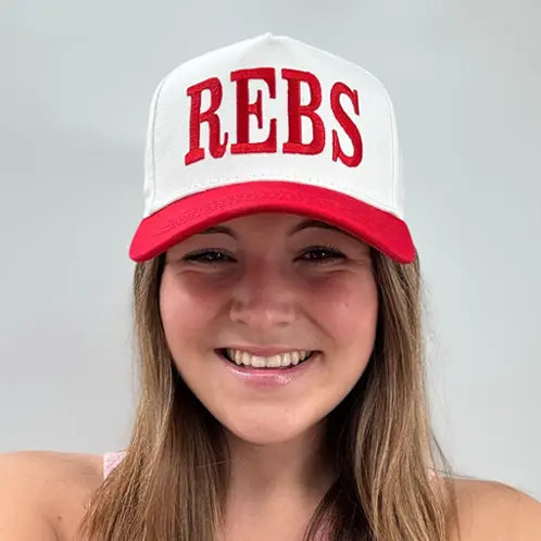 Lulu Mac Rebs Cap Red