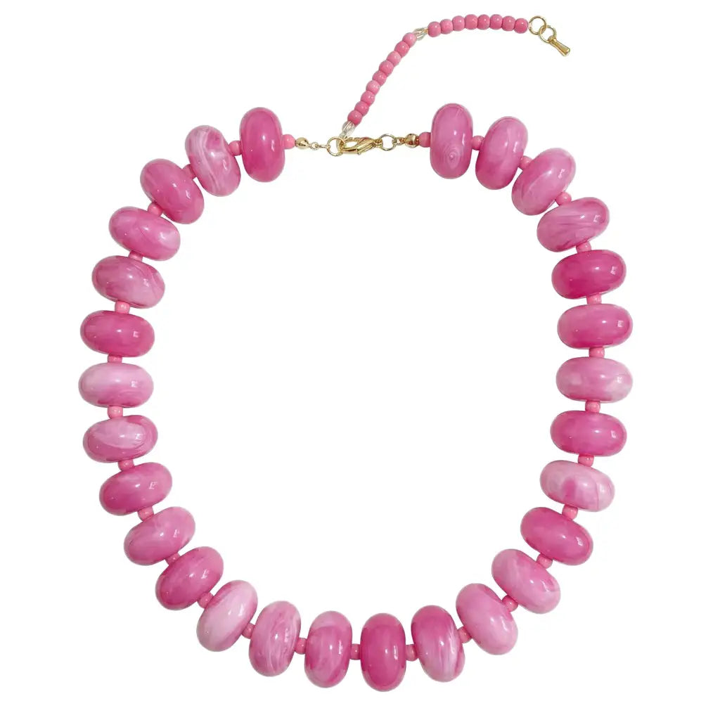 Marlan Chunky Beaded Necklace (various)