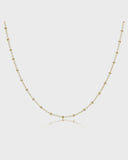 E Newton 17" Choker Simplicity Chain Gold Classic 2mm Gold