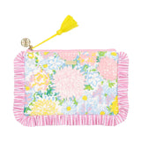 Lilly Pulitzer Ruffle Pouch Lilly Garden Home