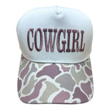Lulu Mac Camo COWGIRL Cap Light Camo