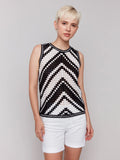 Charlie B Crochet Top Pepper