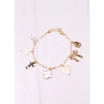 Dubois Charm Bracelet Gold