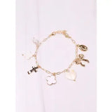 Dubois Charm Bracelet Gold