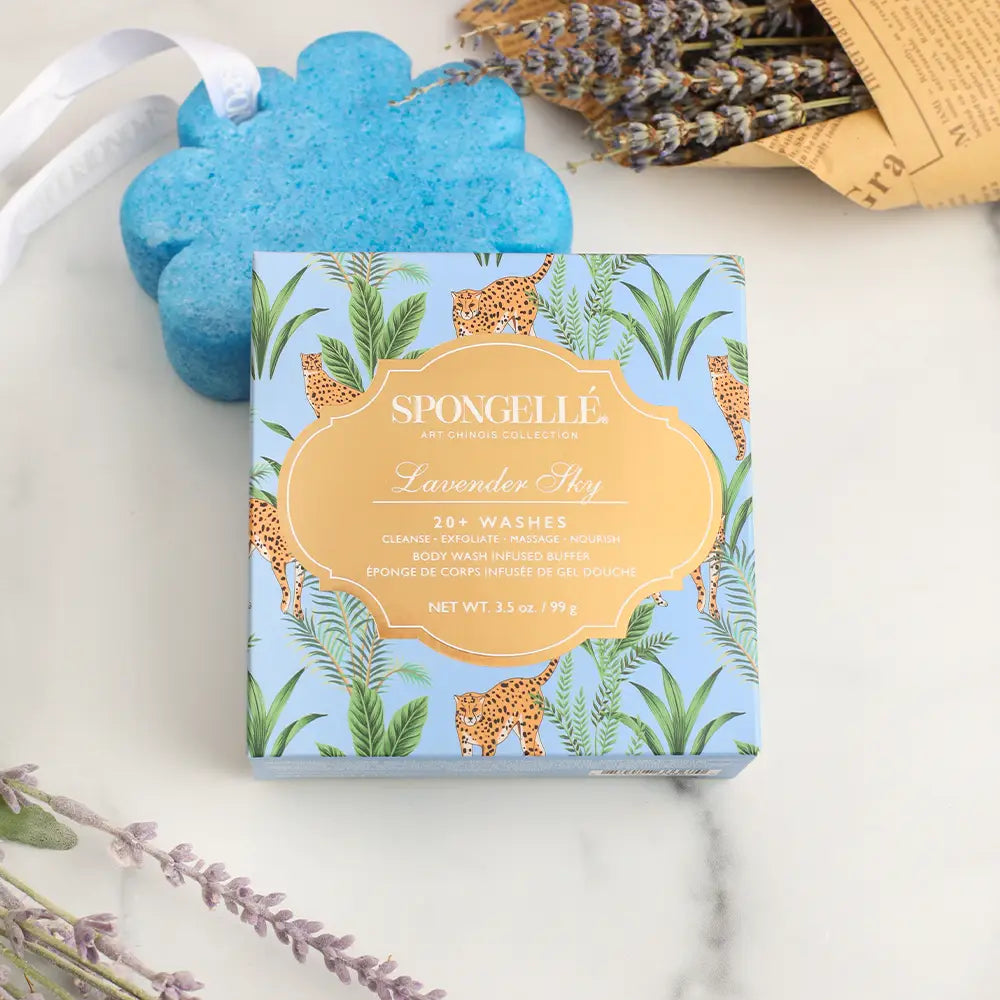 Spongelle Infused Buffer Lavender Sky