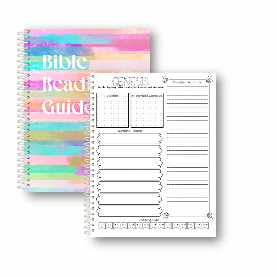 Bible Reading Guide Striped