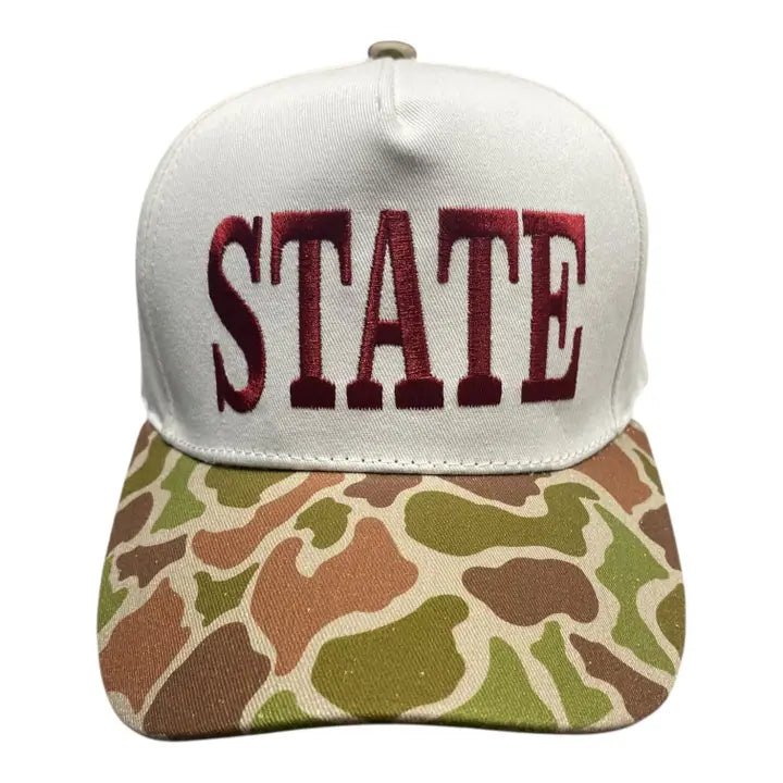 Lulu Mac STATE Cap Dark Camo
