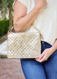 Caroline Hill Ariana Crossbody Champagne
