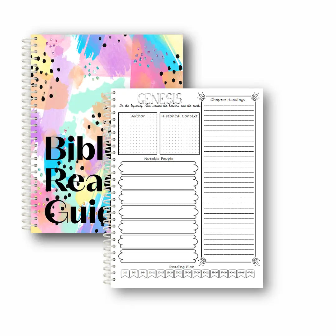 Bible Reading Guide Mixed Media Cover
