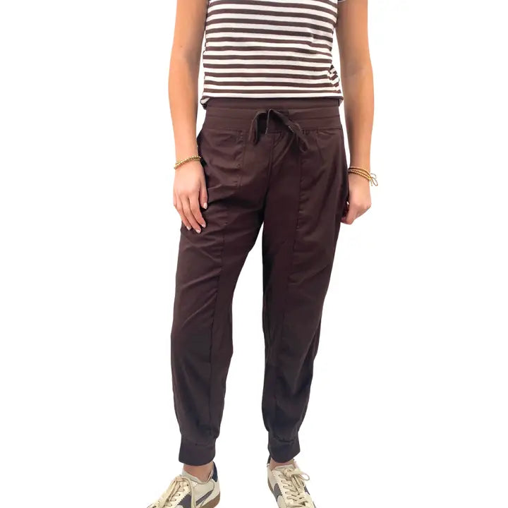 Lulu Mac Jogger Pant Brown