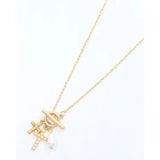 Caroline Hill Parton Cross Necklace
