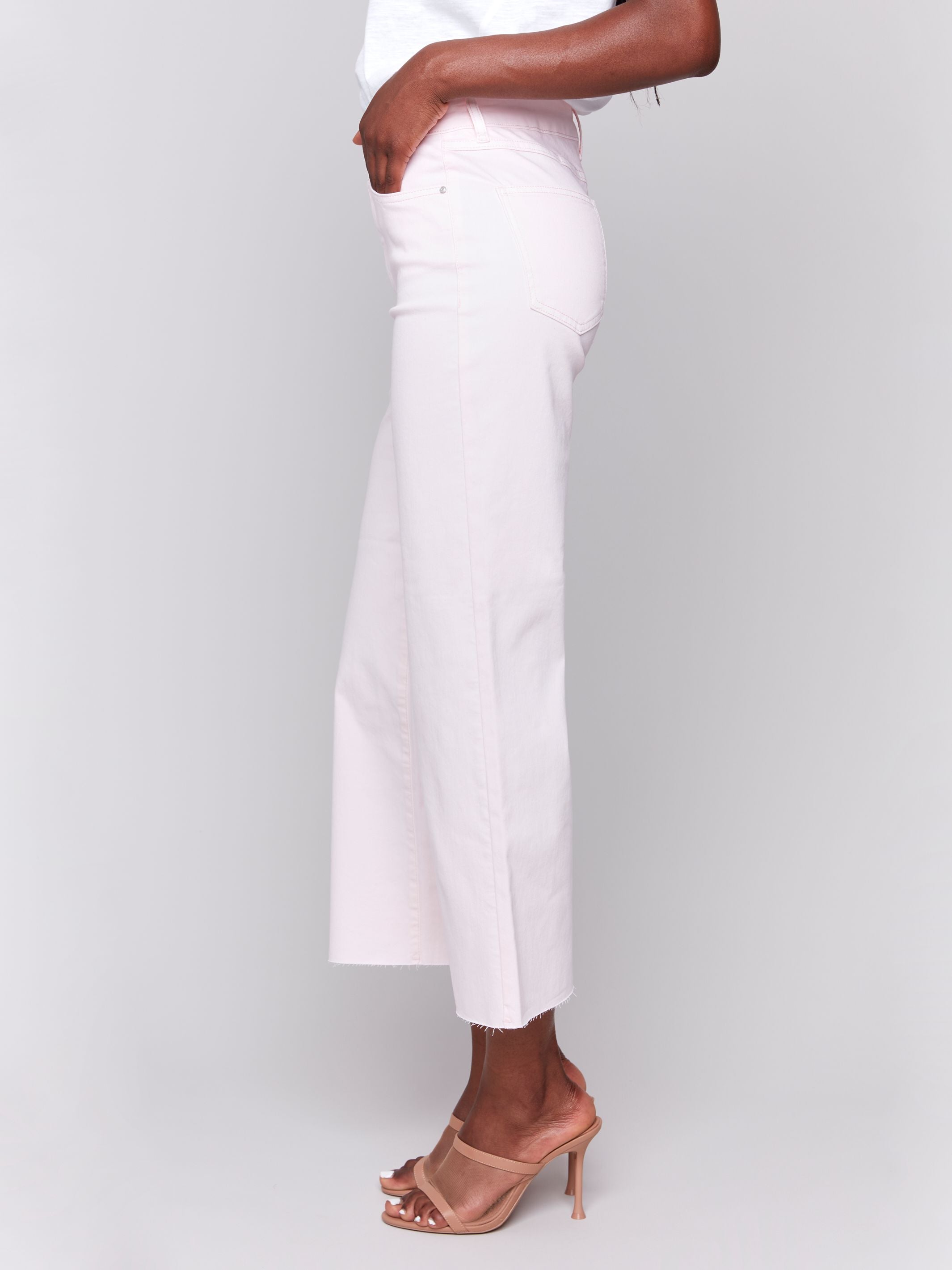 Charlie B Wide Leg Pant Petal