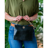 Caroline Hill Ariana Crossbody Black Ec