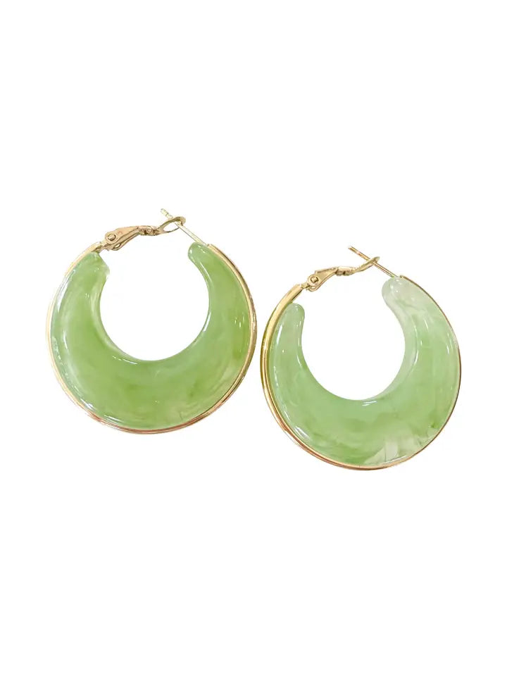 Kansas Hoop Earrings (various)
