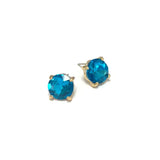 Round Stone Earrings Various