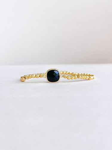 Easton Elle Stretch Beam Bracelet Black