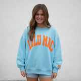 Lulu Mac Sweatshirt Blue & Orange