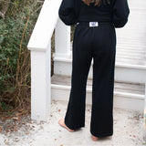 Lulu Mac Terrycloth Pant Black