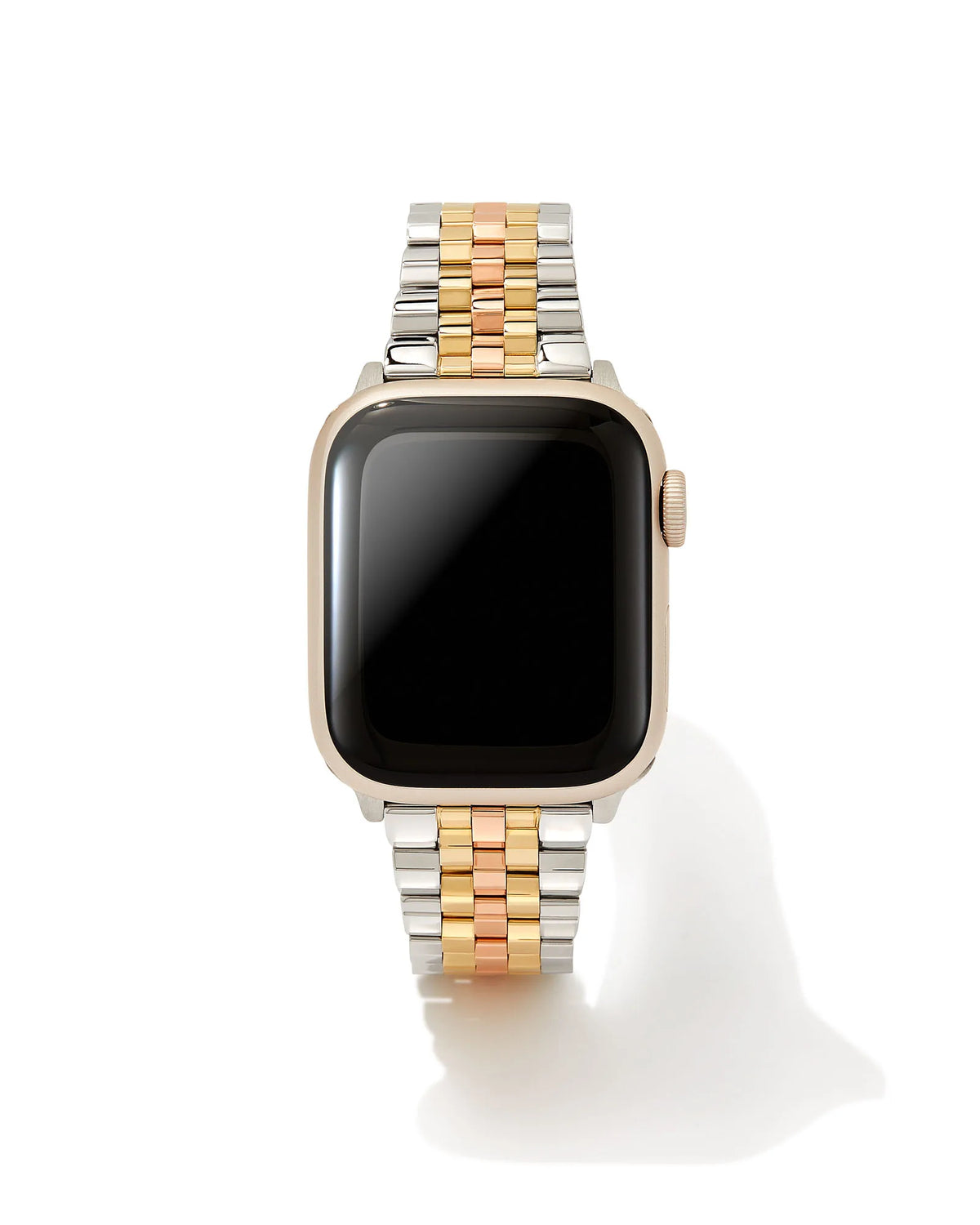 Kendra Scott Alex 5 Link Watch Band Tri Tone Stainless Steel