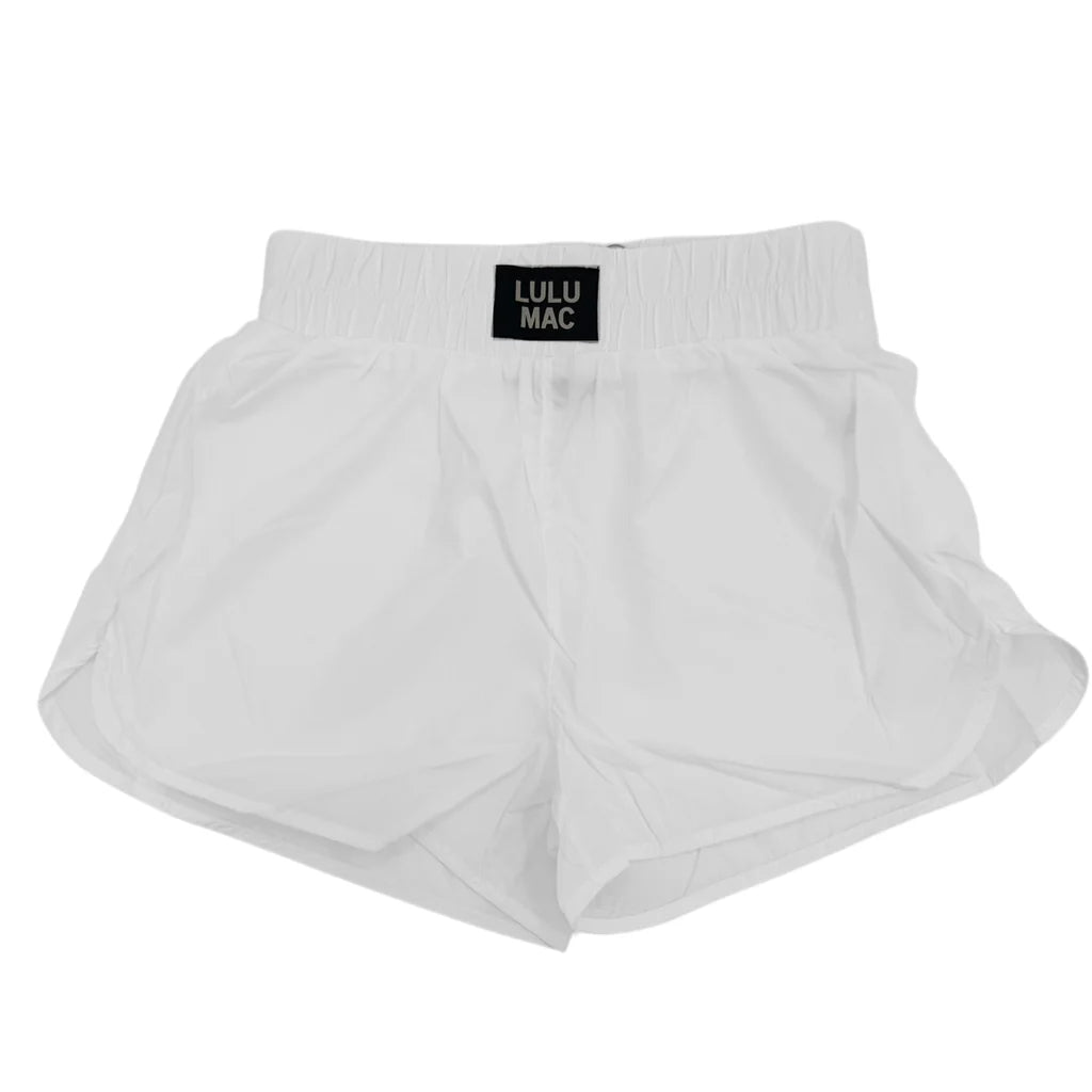 Lulu Mac Solid Short White
