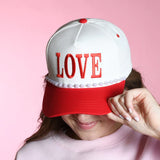 Lulu Mac LOVE Cap Red