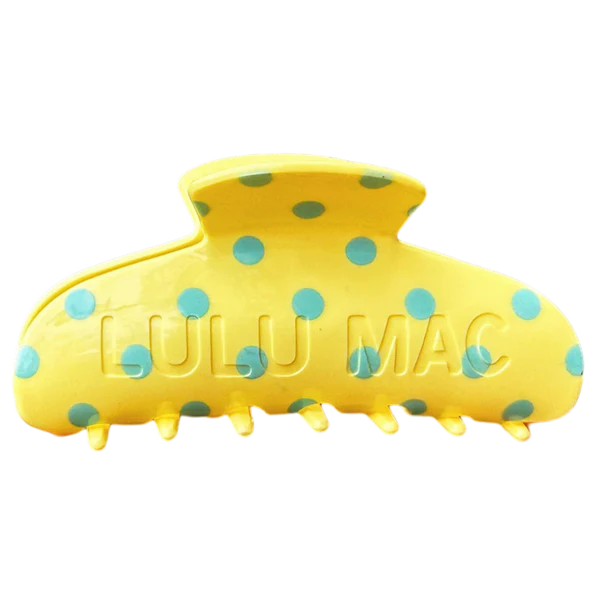 Lulu Mac Claw Clip Polka Dot