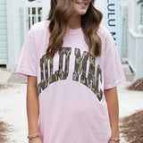 Lulu Mac Mossy Oak Tee Pink