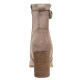 Cady 2 Buckle Boot Taupe Suede