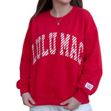 Lulu Mac Red Candy Cane Sweatshirt