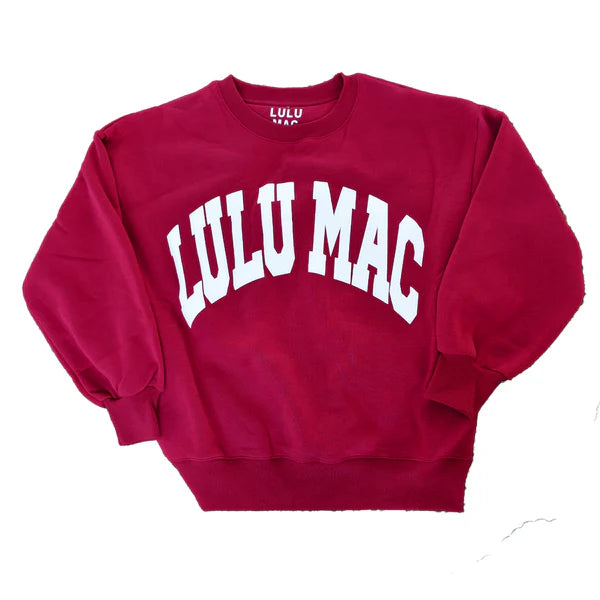 Lulu Mac Sweatshirt Cardinal