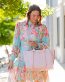 Caroline Hill Missy Tote Blush EC