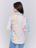 Charlie B Printed LS Blouse Wallpaper