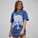 Lulu Mac Palmetto Moon Tee China Blue