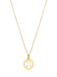 E Newton 16" Necklace  Gold - Guardian Angel