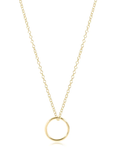 E Newton 16" Necklace Gold - Halo