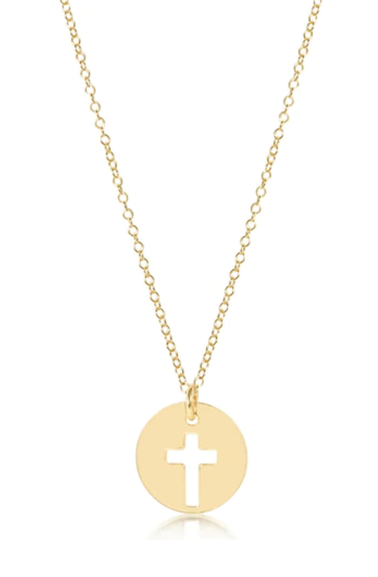 E Newton 16" Necklace Gold - Blessed
