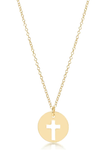 E Newton 16" Necklace Gold - Blessed