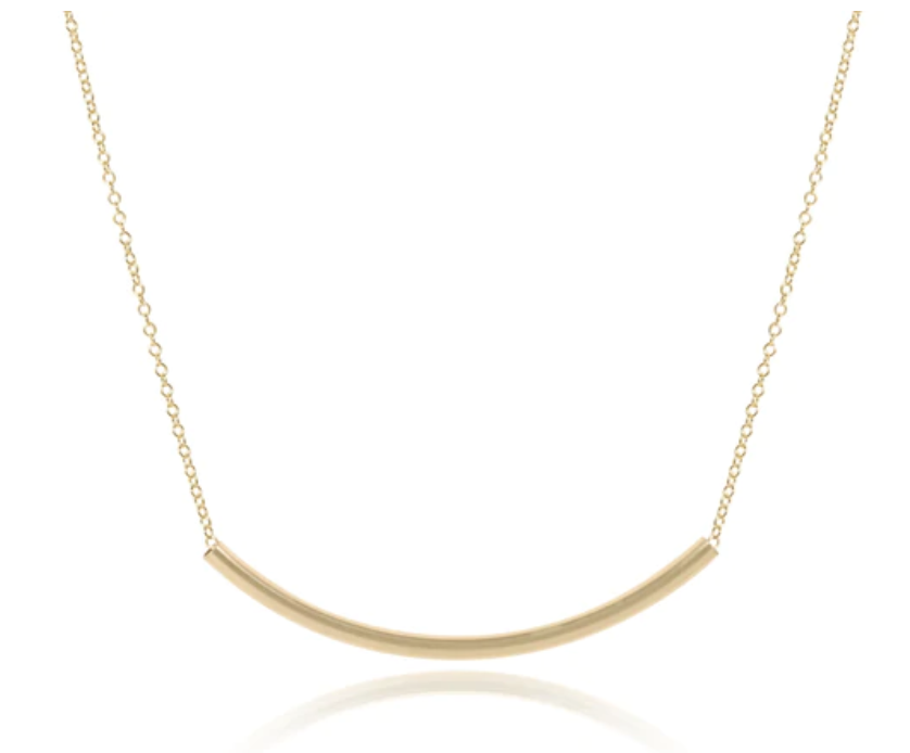 E Newton 16" Necklace Gold - Bliss Bar