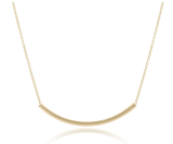 E Newton 16" Necklace Gold - Bliss Bar