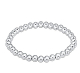 E Newton Classic Sterling Bracelet 5mm Bead