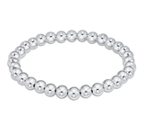 E Newton Classic Sterling Bracelet 6mm bead