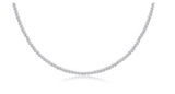 E Newton 15" Choker Classic Sterling 2mm Bead