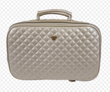 PurseN Getaway Toiletry Case Pearl Quilted